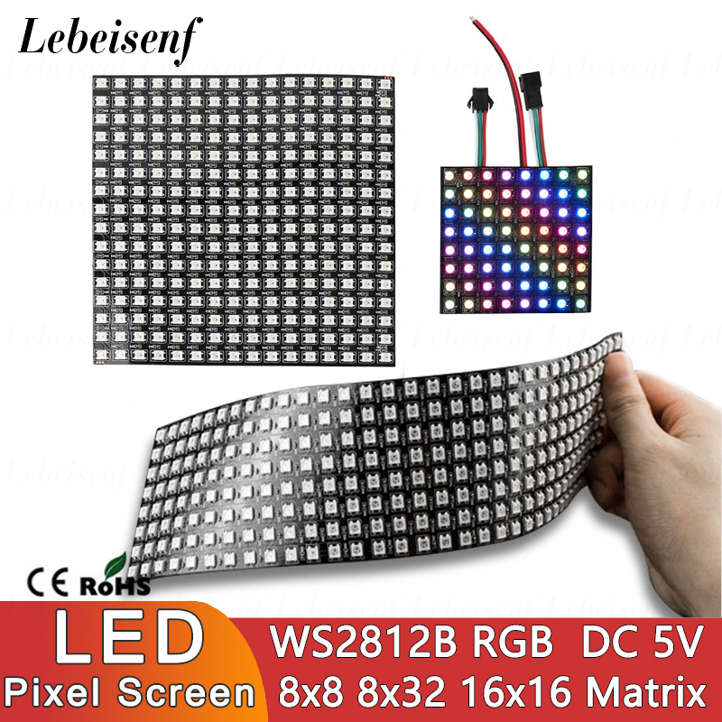 Ws2812B - หน้าจอ LED ดิจิตอลพิกเซล WS2812B SMD 5050