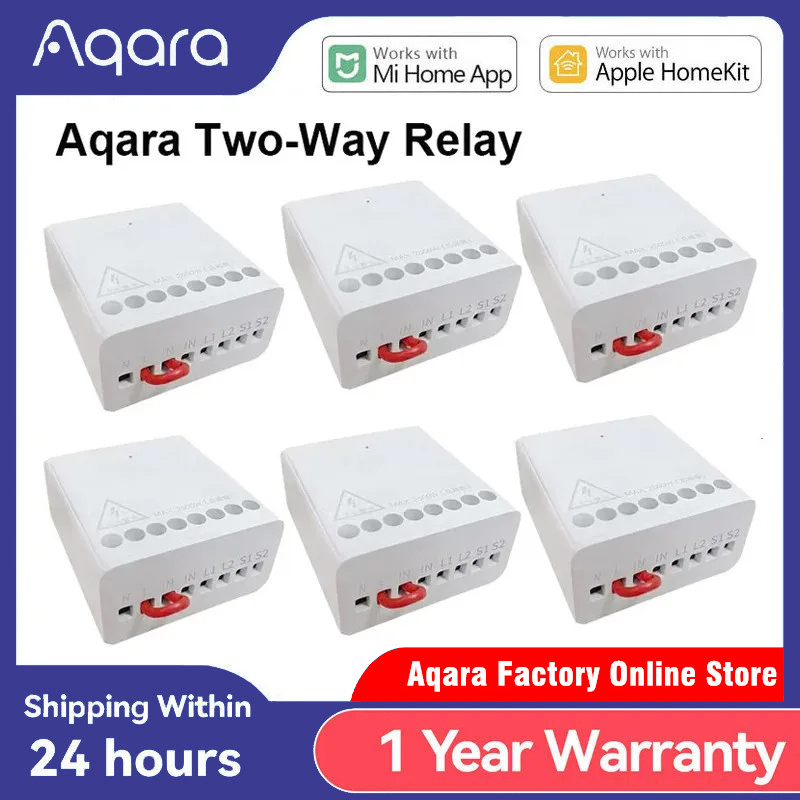Relay Module 1 Channel - โมดูลควบคุมอัจฉริยะ Aqara แบบสองทาง รีเลย์สวิตช์ คอนโทรลเลอร์ ตัวตั้งเวลา