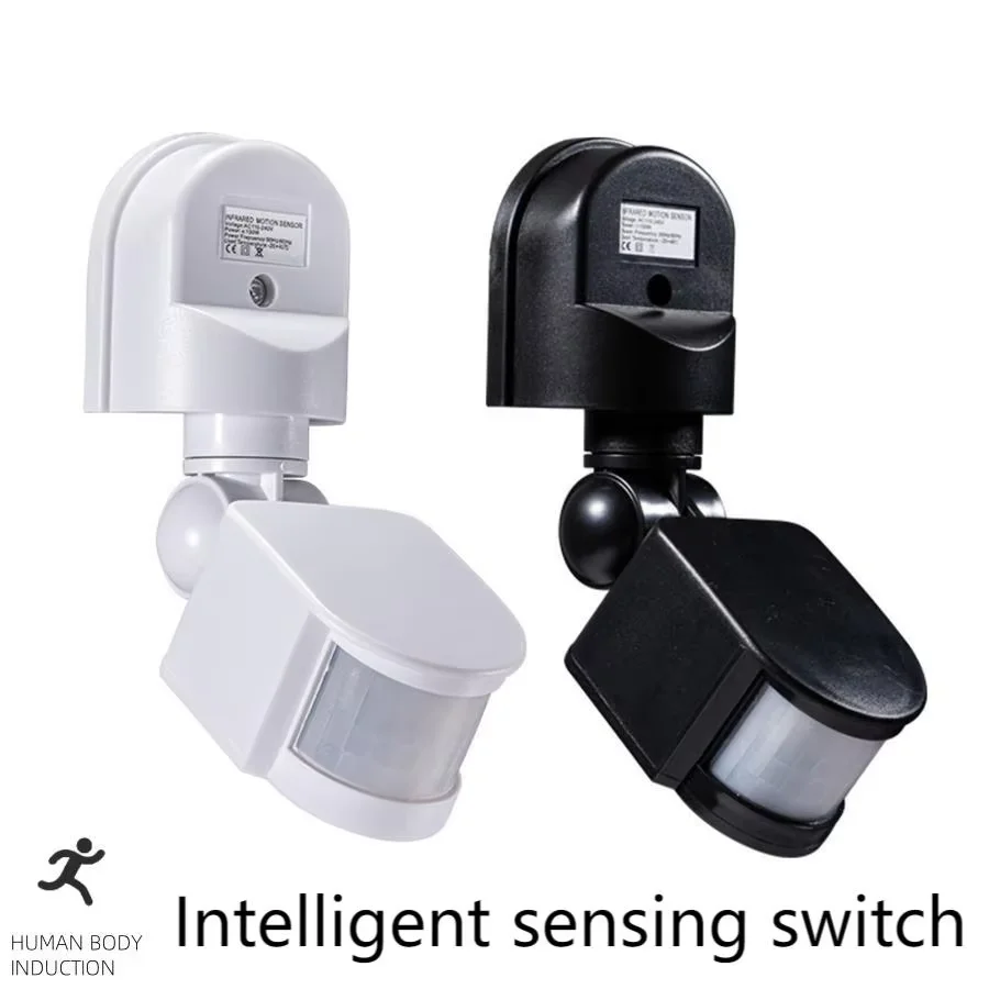 Pir Motion Sensor - 12V PIR Motion Sensor 110-240V อัตโนมัติเซ็นเซอร์แสงอินฟราเรดเครื่องตรวจจับการเคลื่อนไหวกลางแจ้งไฟ