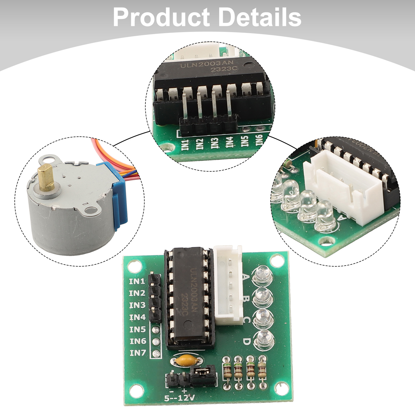 มอเตอร์สเต็ปเปอร์ 5V 4 เฟส รุ่ - Stepper Motor 28Byj บทวิจารณ์และราคา