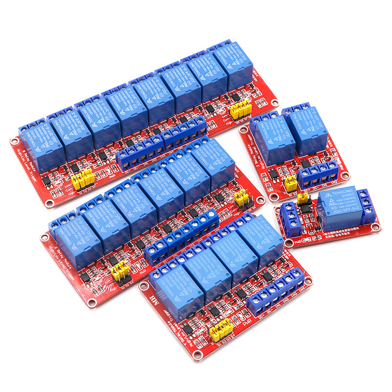 โมดูลรีเลย์ 1/2/4/8 ช่อง รองรั - Relay Module 1 Channel บทวิจารณ์และราคา