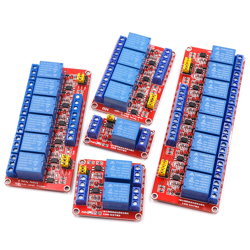โมดูลรีเลย์ 1/2/4/8 ช่อง รองรั - Relay Module 1 Channel บทวิจารณ์และราคา