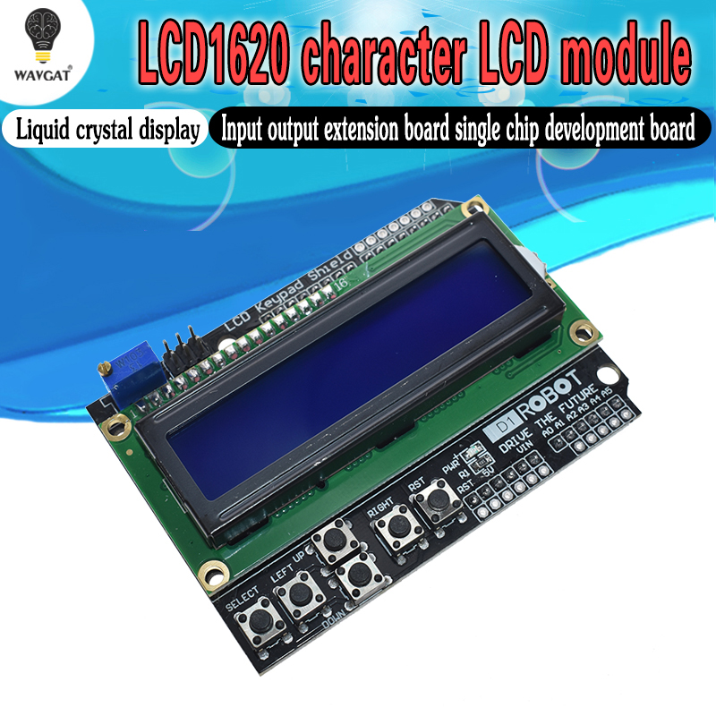 1PCSปุ่มกดLCD LCD1602 โมดูลLCD - Lcd 1602 บทวิจารณ์และราคา