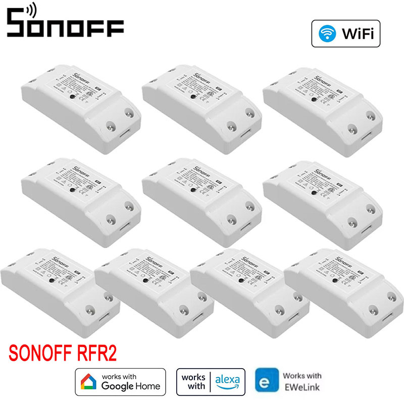สวิตช์อัจฉริยะ 1-10 ชิ้น SONOF - Relay Module 1 Channel บทวิจารณ์และราคา