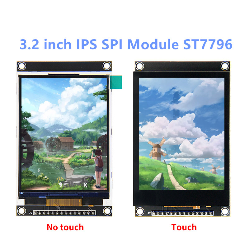 พอร์ตอนุกรม SPI ขนาด3.2นิ้ว LC - Ili9341 บทวิจารณ์และราคา