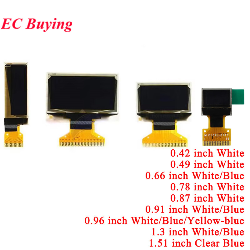 จอแสดงผล OLED LCD 0.42 0.49 0. - Ssd1306 บทวิจารณ์และราคา