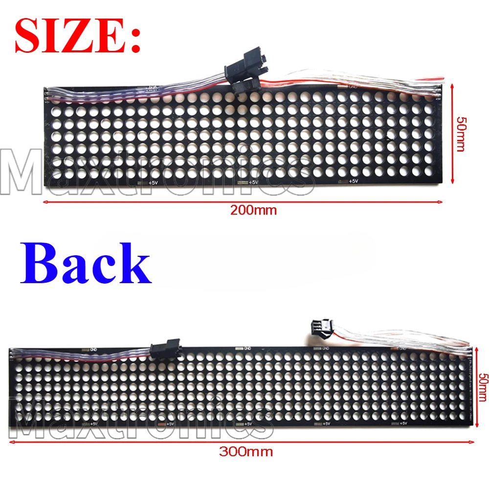 WS2812B LEDโปร่งใสหน้าจอสีRGB  - Ws2812B บทวิจารณ์และราคา