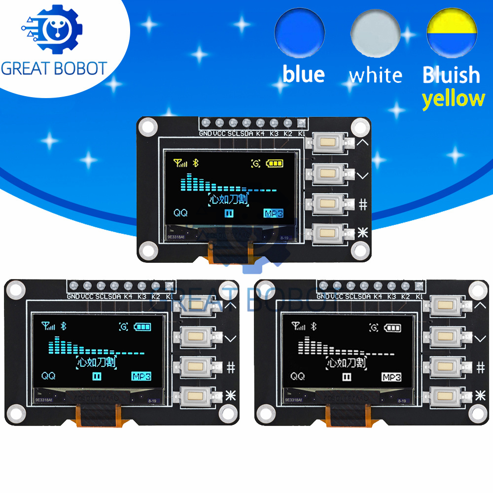 1 ~ 2pcs 0.96 นิ้ว OLED IIC สี - Ssd1306 บทวิจารณ์และราคา