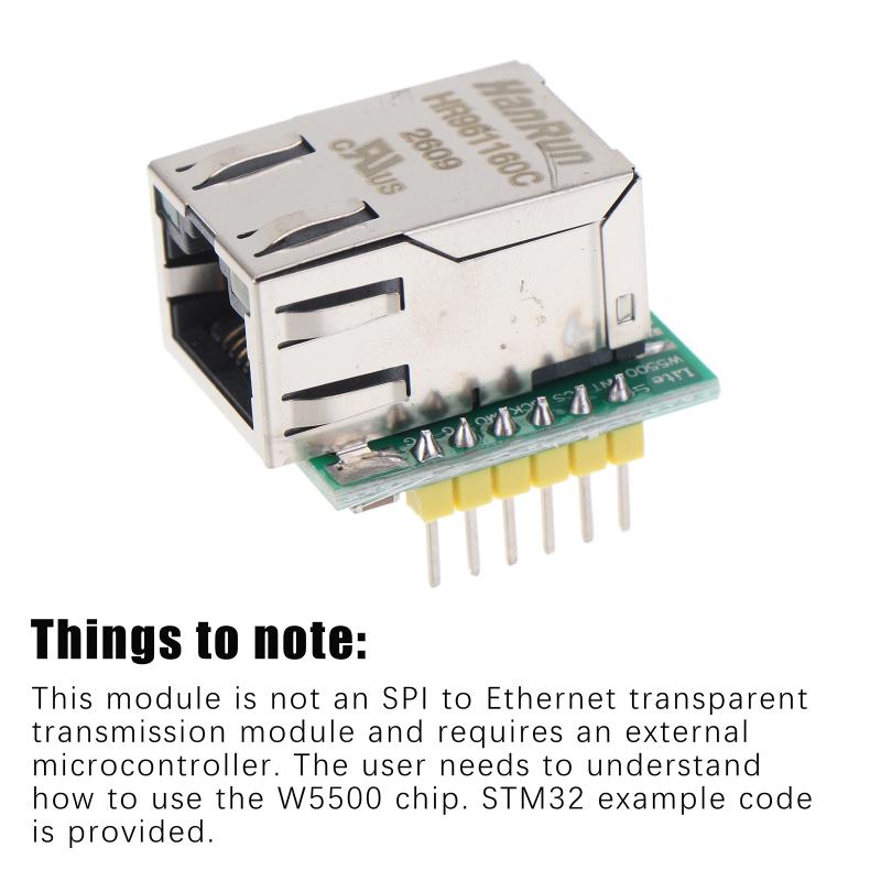 โมดูลแปลงสัญญาณ USR-ES1 W5500  - Ethernet W5500 บทวิจารณ์และราคา