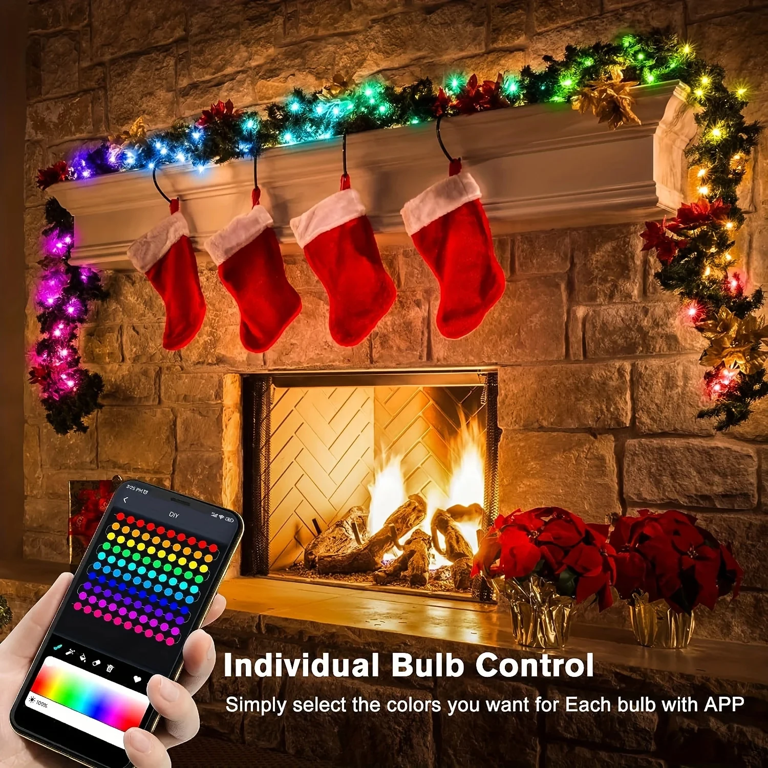 ไฟสาย LED WS2812B กันน้ำ RGBIC - Ws2812B บทวิจารณ์และราคา