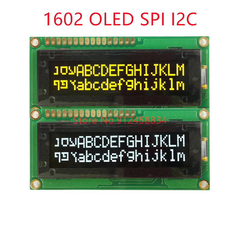 โมดูลจอแสดงผล 1602 16X2 OLED S - Lcd 1602 บทวิจารณ์และราคา