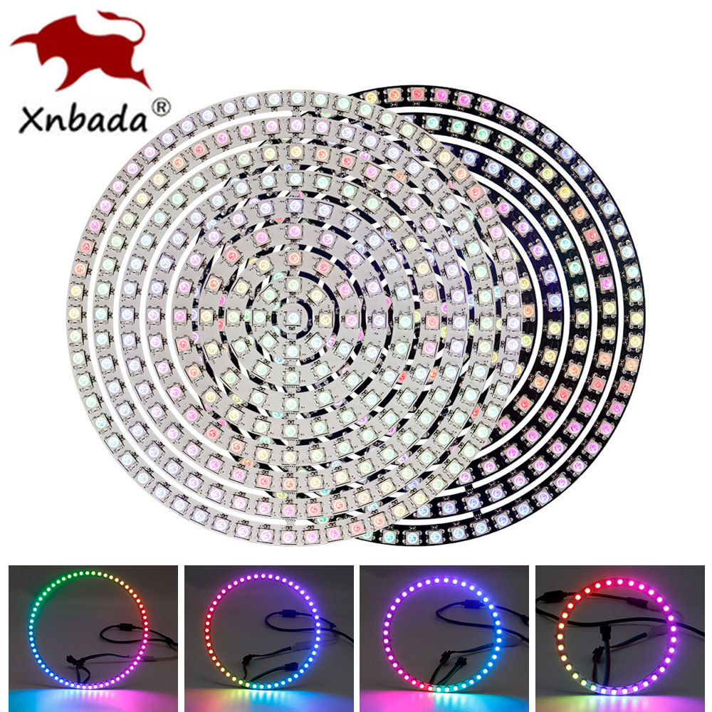 WS2812B RGBIC LED แหวนแอดเดรสแ - Neopixel บทวิจารณ์และราคา