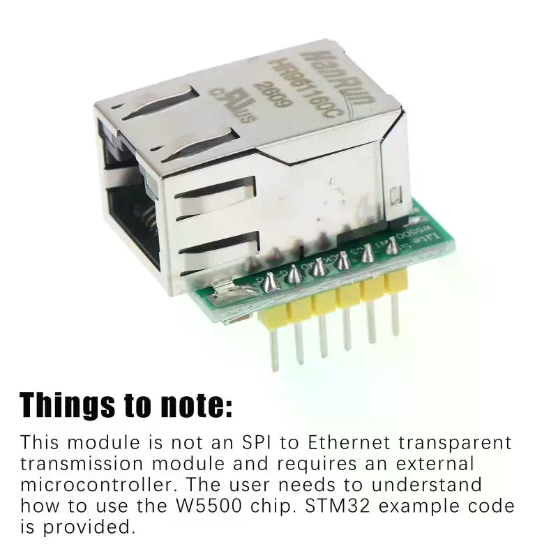 อุปกรณ์อิเล็กทรอนิกส์ USR-ES1  - Ethernet W5500 บทวิจารณ์และราคา