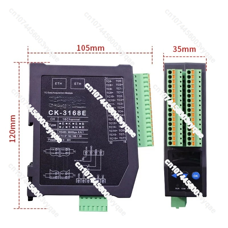 สำหรับการ์ดเก็บข้อมูลอัจฉริยะ  - Thermocouple Module K Type บทวิจารณ์และราคา