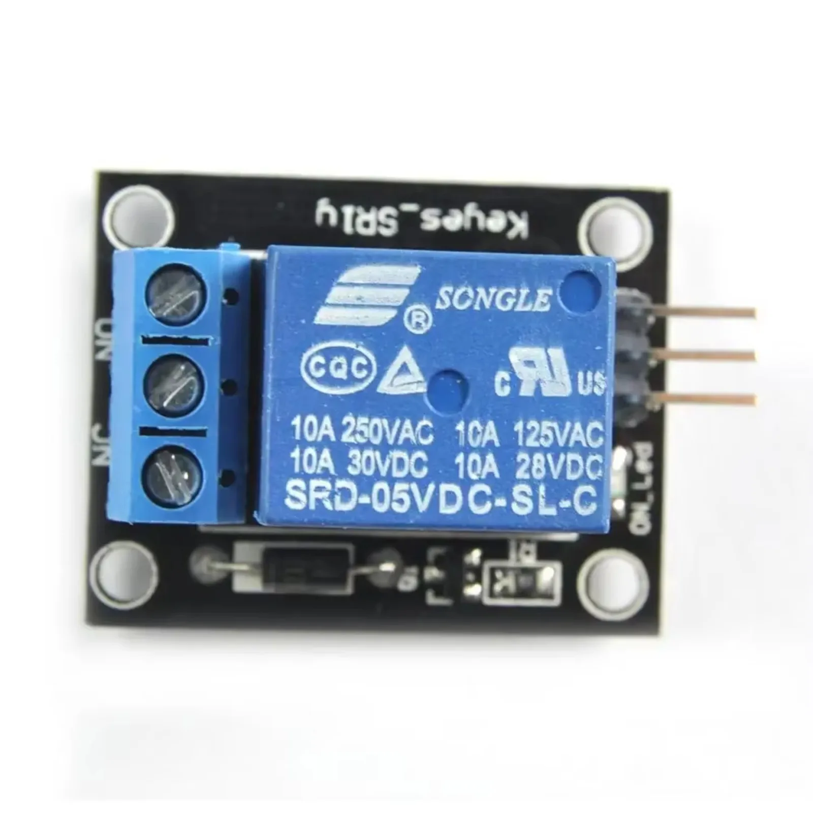 5PCS 1 ช่อง 5V รีเลย์โมดูล SRD - Relay Module 1 Channel บทวิจารณ์และราคา