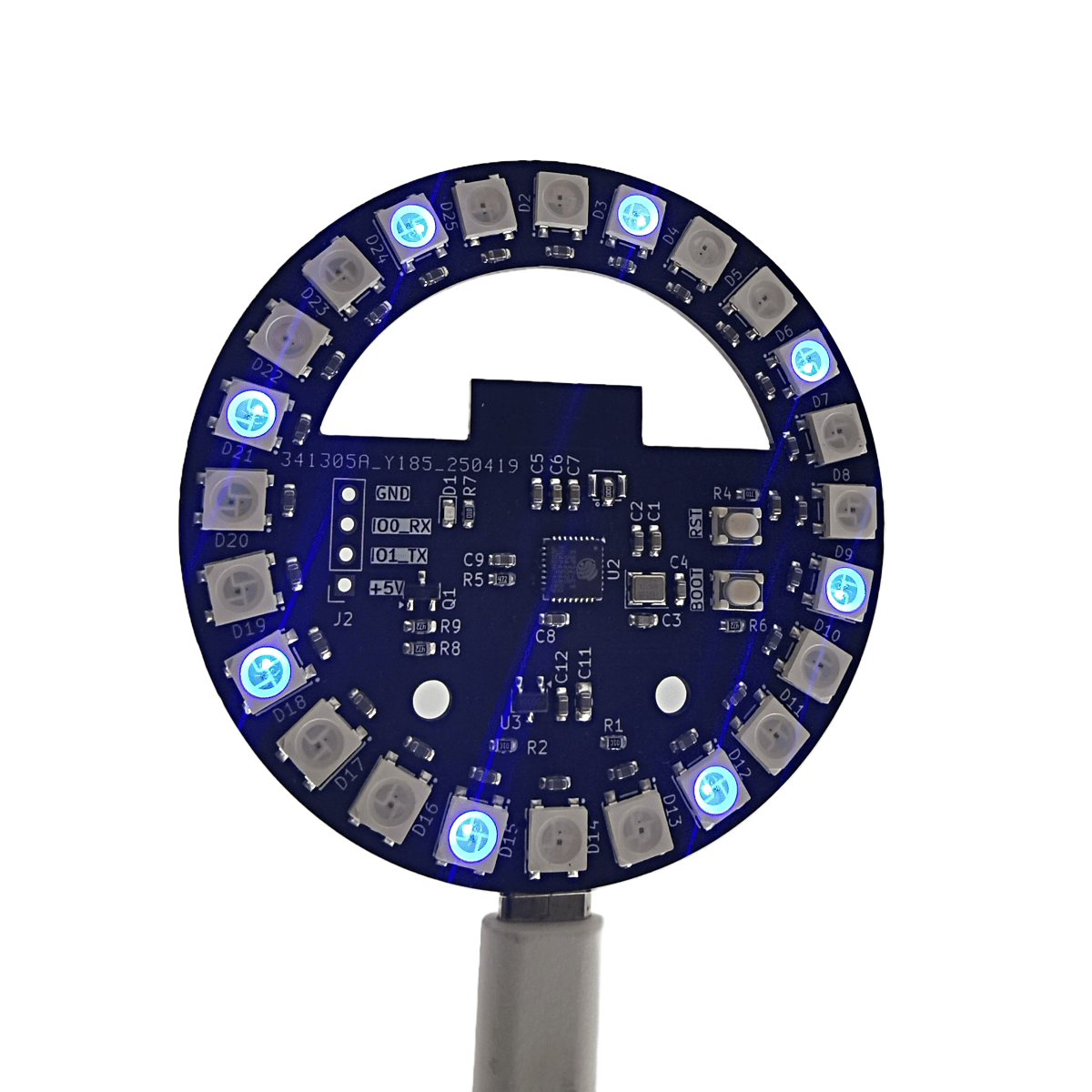 WLED ESP32-C3 บอร์ดพัฒนาวงกลมแ - Ws2812B บทวิจารณ์และราคา